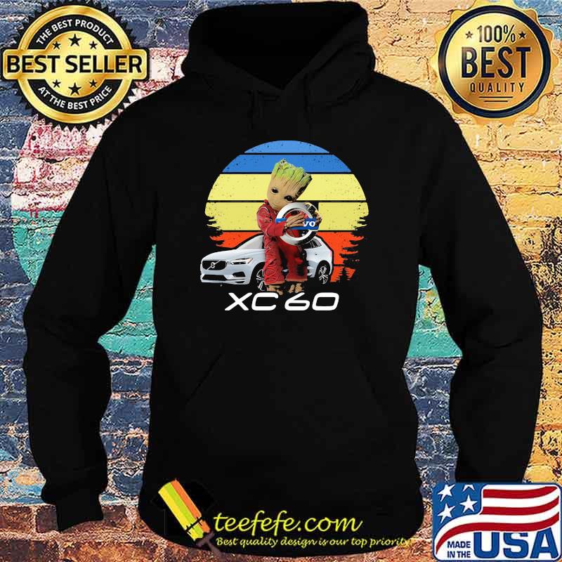 Logo XC 60 Car Groot vintage Hoodie Logo XC 60 Car Groot vintage Hoodie
