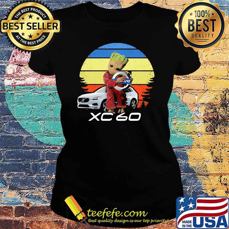 Logo XC 60 Car Groot vintage Ladies tee Logo XC 60 Car Groot vintage Ladies tee