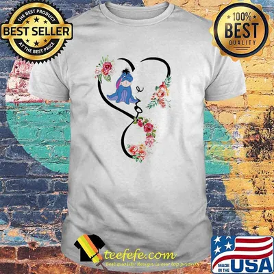 Love Eeyore flowers shirt
