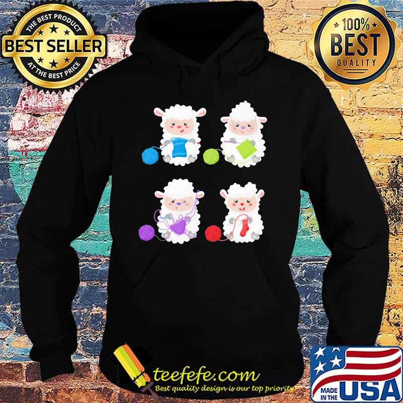 Love Sheep Crochet Shirt Hoodie Love Sheep Crochet Shirt Hoodie