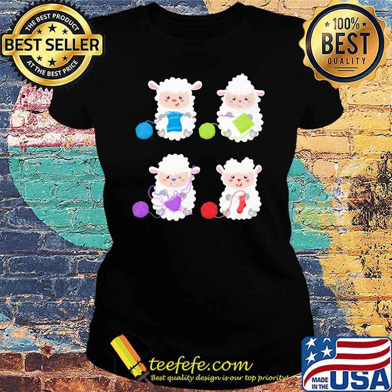Love Sheep Crochet Shirt Ladies tee Love Sheep Crochet Shirt Ladies tee