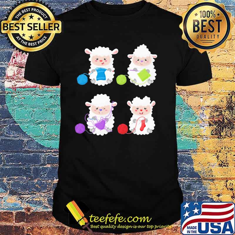 Love Sheep Crochet Shirt