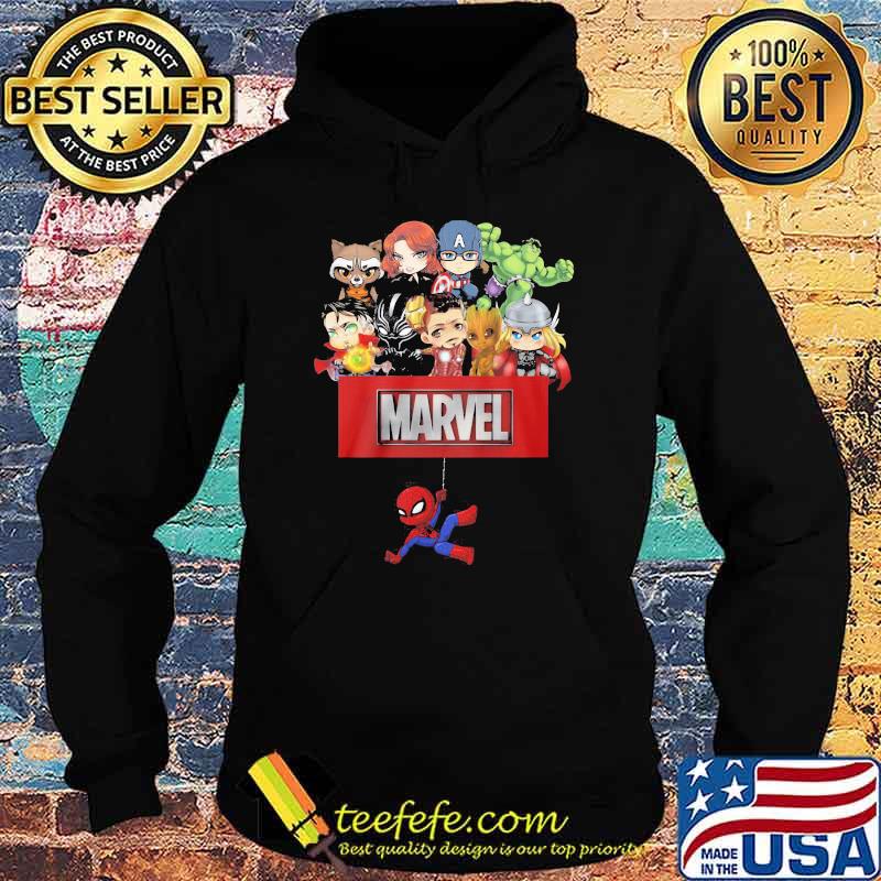 Marvel Hero Spiderman Avengers Shirt Hoodie Marvel Hero Spiderman Avengers Shirt Hoodie