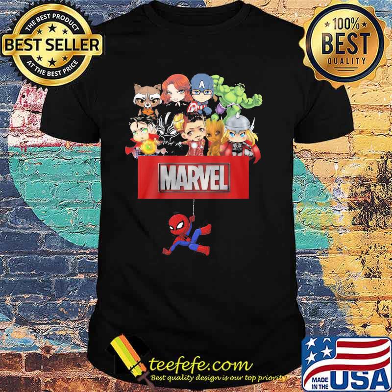 Marvel Hero Spiderman Avengers Shirt