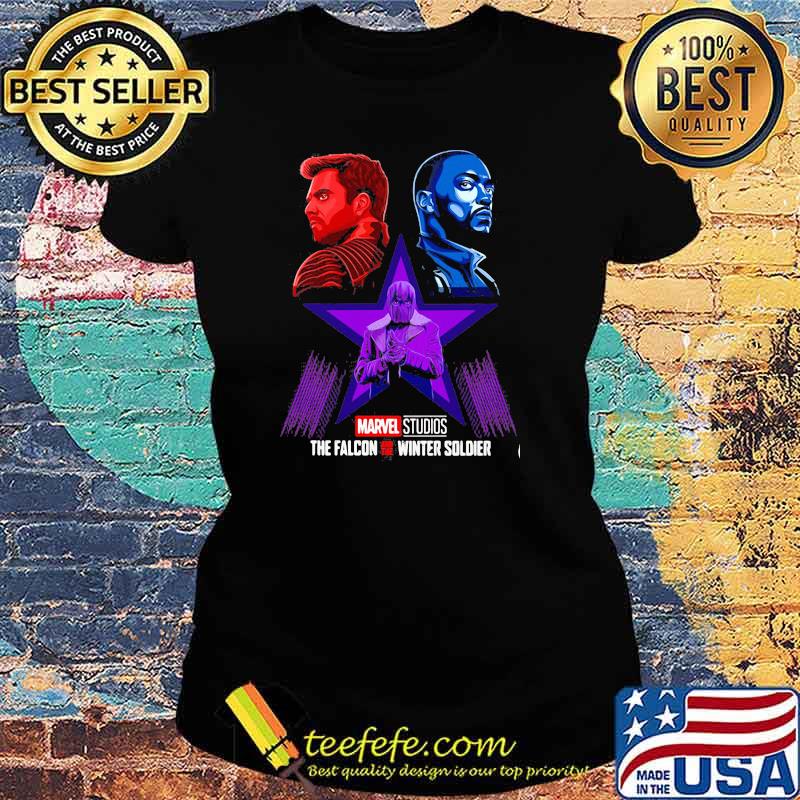 Marvel studios Falcon and Winter Soldier Baron Shirt Ladies tee Marvel studios Falcon and Winter Soldier Baron Shirt Ladies tee