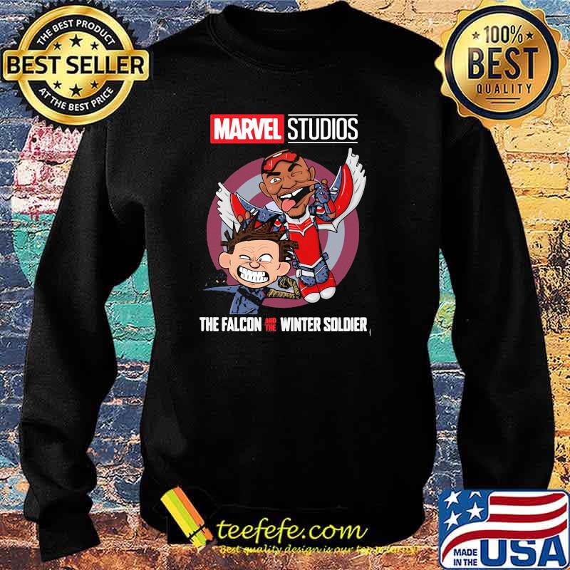 Marvel Studios Falcon And Winter Soldier Chibi Cute Captain America Shirt Sweater Marvel Studios Falcon And Winter Soldier Chibi Cute Captain America Shirt Sweater
