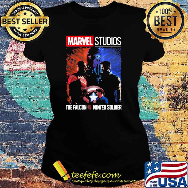 Marvel studios Falcon and Winter Soldier Shirt Ladies tee Marvel studios Falcon and Winter Soldier Shirt Ladies tee