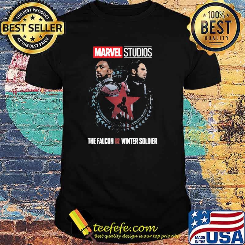 Marvel studios the falcon and the winter soldier captain america shirt