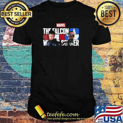 Marvel the falcon and the winter soldier captain america shirt
