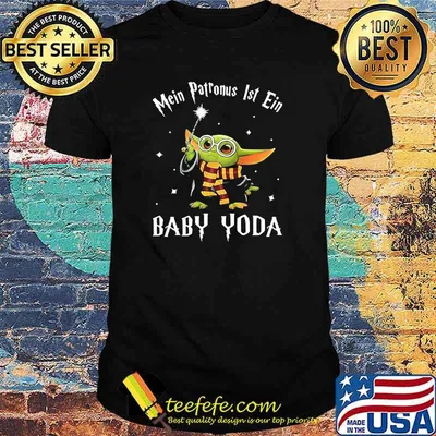 Mein Patronus Ist Ein Baby Yoda Harry Potter Shirt