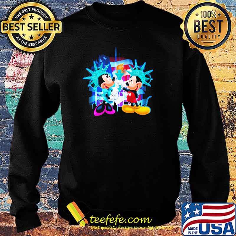 Mickey And Minnie 4th Of July Independence Shirt Sweater Mickey And Minnie 4th Of July Independence Shirt Sweater