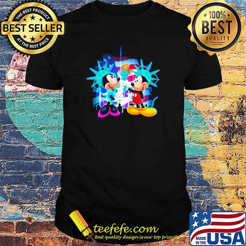 Mickey And Minnie 4th Of July Independence Shirt