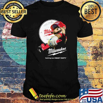 Milwaukee Nothing But Heavy Duty Mario Shirt