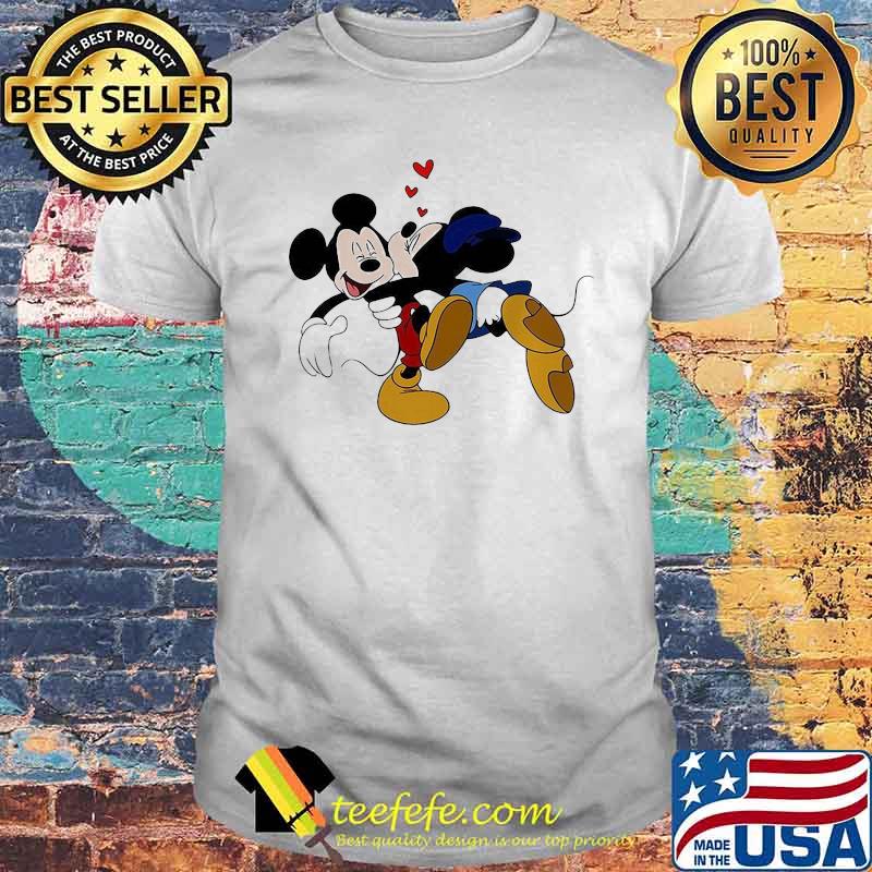 Minnie Mickey Kisses Disney Shirt