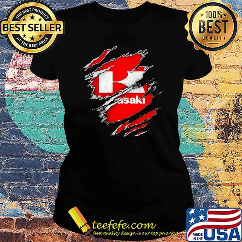 Motor Kawasaki Logo Shirt Ladies tee Motor Kawasaki Logo Shirt Ladies tee