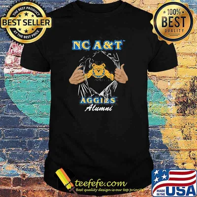 Nc A&T Aggies Alumni Dog Shirt