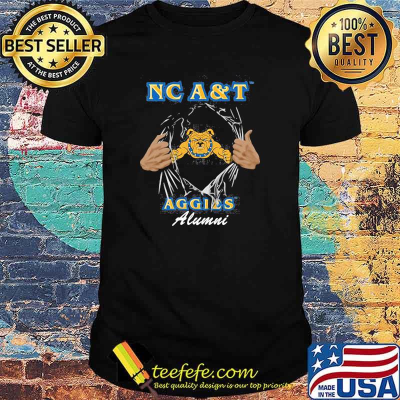 Nc A&T Aggies Alumni Dog Shirt