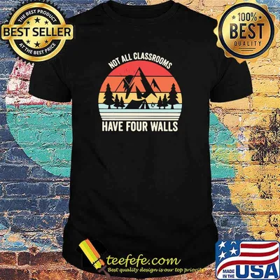 Not All Classrooms Have Four Walls Vintage Shirt
