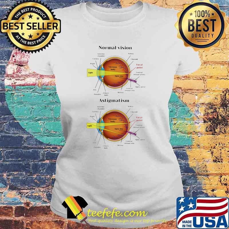 Official Astigmatism Ophthalmology Laides tee Official Astigmatism Ophthalmology Laides tee