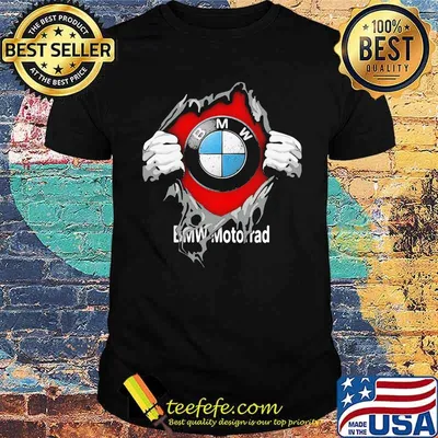 Official BMW Motorrad logo hero shirt