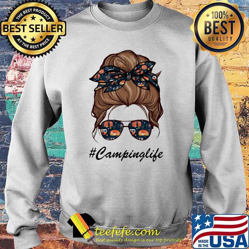 Official Camping Life Girl Shirt Sweater Official Camping Life Girl Shirt Sweater