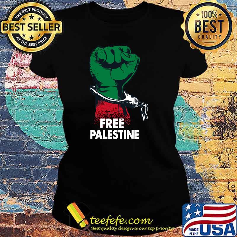 Official Free Palestine Shirt Ladies tee Official Free Palestine Shirt Ladies tee