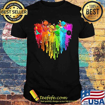 Official Heart LGBT SHirt