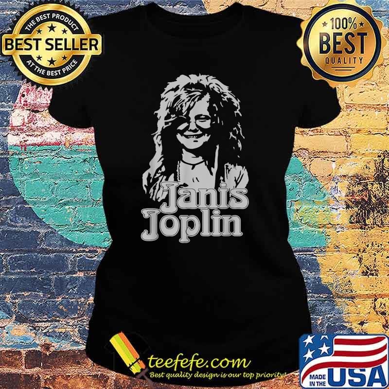 Official Janis Arts Joplin Smile Shirt Ladies tee Official Janis Arts Joplin Smile Shirt Ladies tee