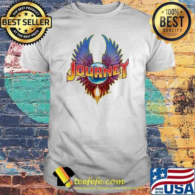 Official Journey Rock band music logo shirt