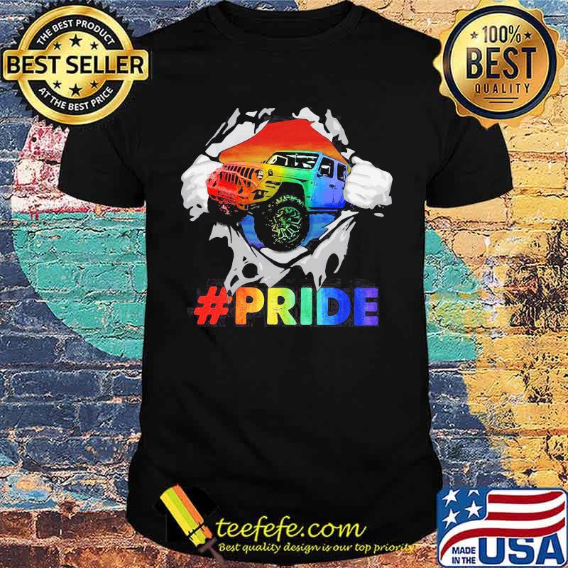 Official Pride Jeep Shirt Official Pride Jeep Shirt