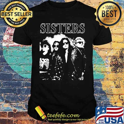 Official sisters band music shirt