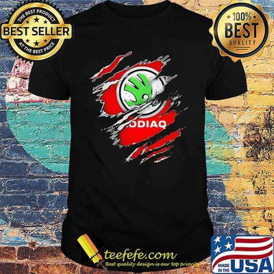 Official Skoda logo hero shirt