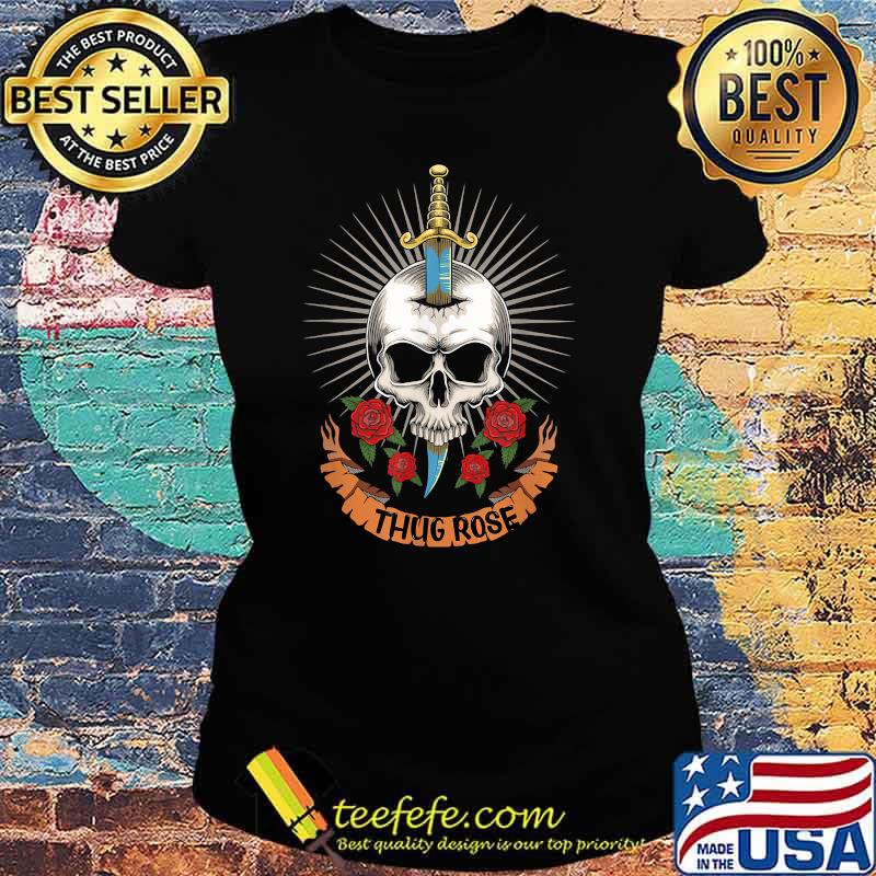 Official Thug Rose Skull Logo Shirt Ladies tee Official Thug Rose Skull Logo Shirt Ladies tee