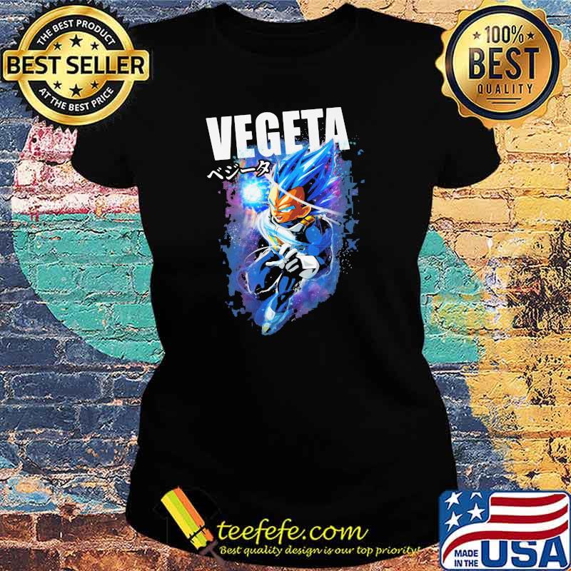 Official Vegeta Dragon Ball Galaxy Shirt Ladies tee Official Vegeta Dragon Ball Galaxy Shirt Ladies tee