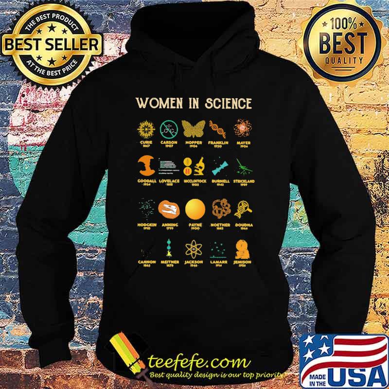 Official Women In Science Shirt Hoodie Official Women In Science Shirt Hoodie