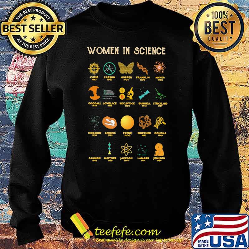 Official Women In Science Shirt Sweater Official Women In Science Shirt Sweater