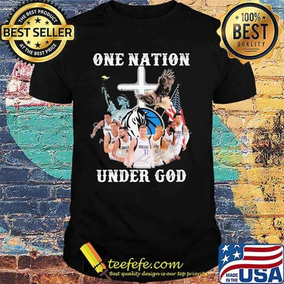 One Nation Under God Dallas Cowboys Signature Shirt