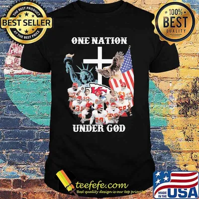 One Nation Under God Kansas City Chiefs Signature Shirt