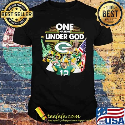 One Under God Green Bay Packers Shirt