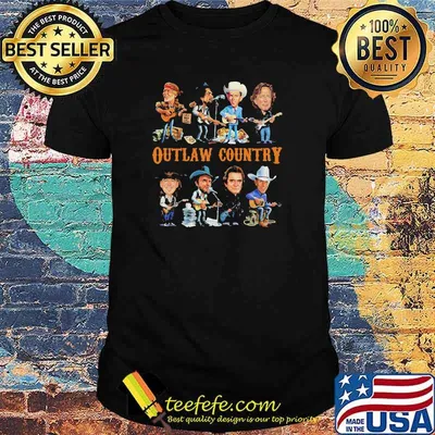Outlaw Country The Highwayman band Music Shirt