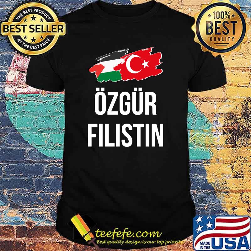 özgür filistin flag shirt