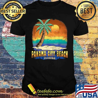 PANAMA CITY BEACH FLORIDA Souvenir Beach Summer Vintage T-Shirt
