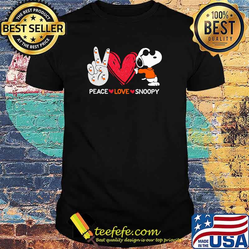 Peace love snoopy shirt Peace love snoopy shirt