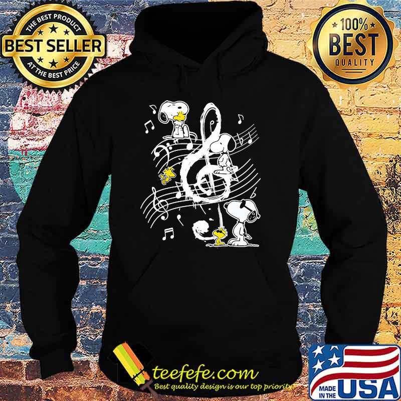 Peanuts Snoopy And Woodstock Music Shirt Hoodie Peanuts Snoopy And Woodstock Music Shirt Hoodie