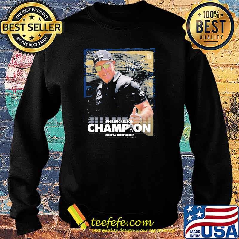 Phil Mickelson championship 2021 championship signature Sweater Phil Mickelson championship 2021 championship signature Sweater