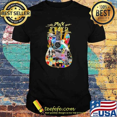 Pink Floyd signature guitar shirt