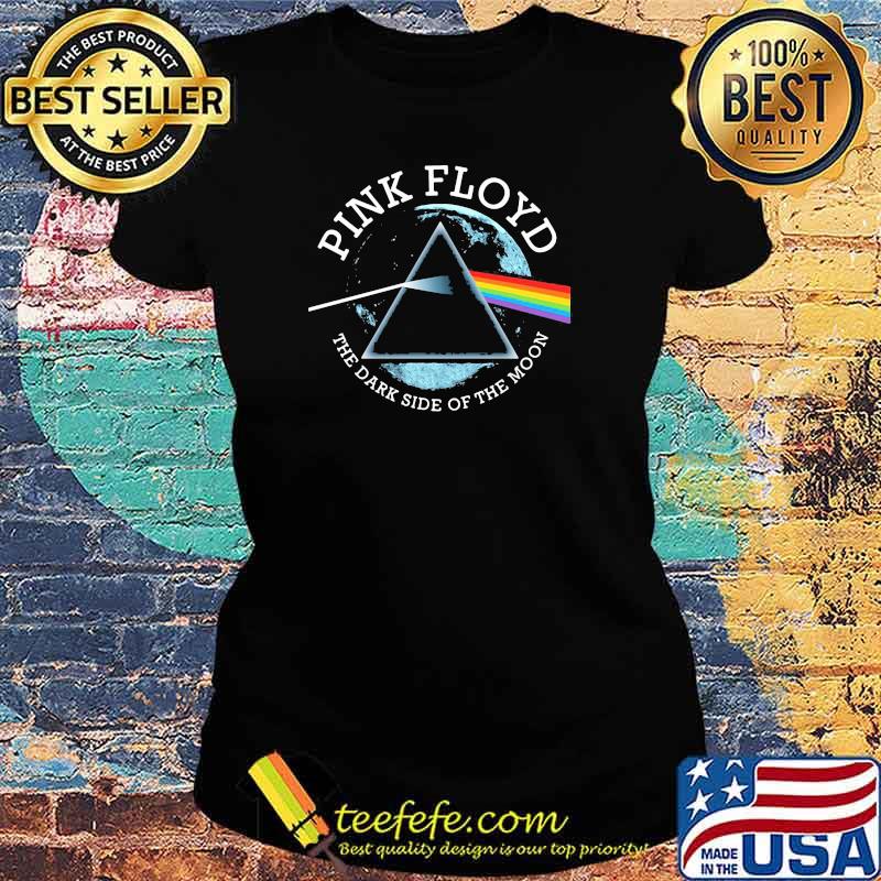 Pink floyd the dark side of the moon rainbow Ladies tee Pink floyd the dark side of the moon rainbow Ladies tee