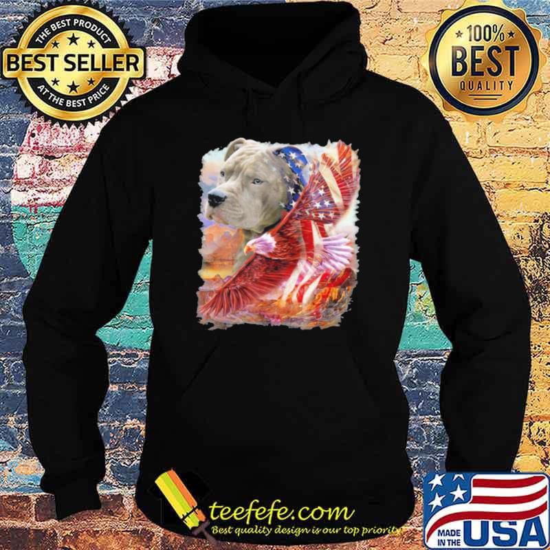 Pitbull American Patriot american flag Hoodie Pitbull American Patriot american flag Hoodie