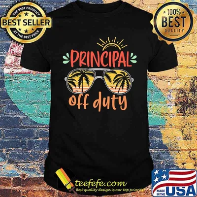 Principal off duty Beach Retro Shirt