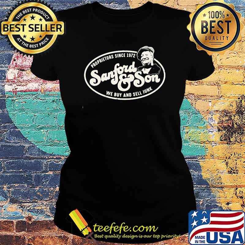 Proprietors since 1972 Worn Sanford and Son Logo Ladies tee Proprietors since 1972 Worn Sanford and Son Logo Ladies tee